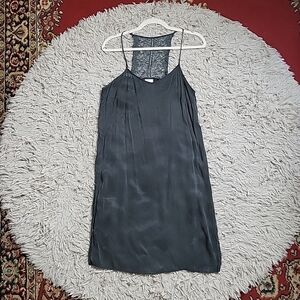 Womens Yaya Slip Dress with Lace Back Detail Size 36 Slinky Sexy Chic MSRP $96 ✨